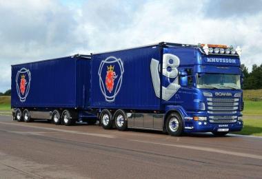 Scania V8 Sound for Scania R v1.0