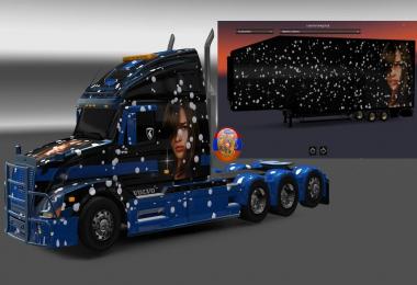 Volvo VNL670 Ana Beatriz Barros Combo Skin Packs 1.30.2.2s