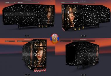 Volvo VNL670 Ana Beatriz Barros Combo Skin Packs 1.30.2.2s