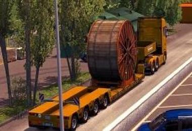 100 Ton Heavy Cargo Trailers for Multiplayer 1.30.x