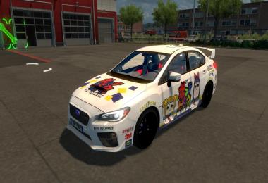 Pop Team Epic Paint Job for Subaru Impreza 2017 v1.0
