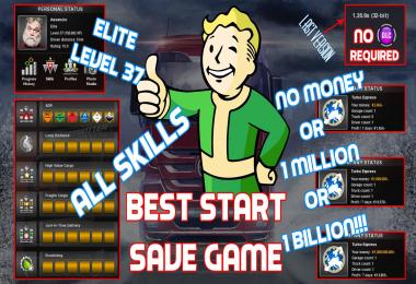 Best Start Save Game (3 in 1) + Tool for change your profile name v1.30.2.2