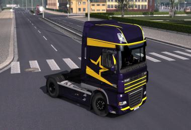 DAF XF 105 Metallic Paintjob Pack - 3 Different Colours 1.30.x