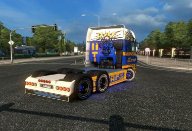Daf XF 105 With Tattoo By Shadow X