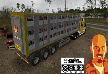 FLIEGL ANIMAL TRANSPORT TRAILER ATS 1.28 - 1.29 - 1.30.x