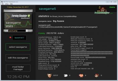 FS17 Dashboard v2.3