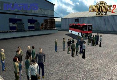 Ikarus 250-59 + Interior + Passengers by Nikola