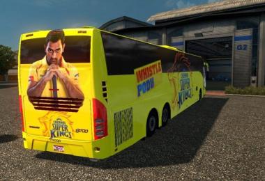 Indian Volvo bus IPL Skins