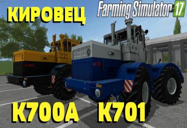 Kirovets K-700А \ K-701 v1.1.0.1