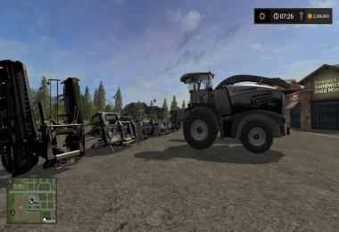 Krone BiG X BLACKBEAUTY Pack v1.0