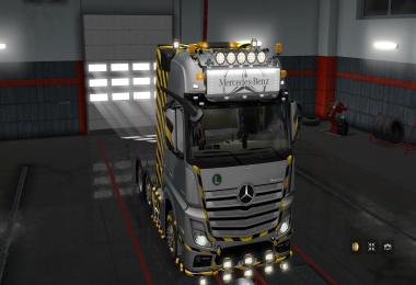 LightBox for Mercedes-Benz Actros 2014 v1.0 1.30.x