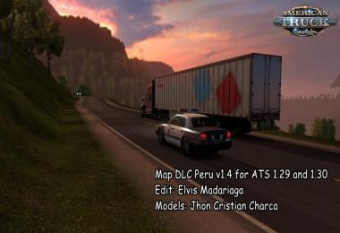 Map DLC Peru v1.4 for ATS 1.29.x and 1.30.x
