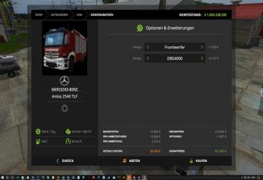 Mercedes Antos TLF4000 Lentner v1.0