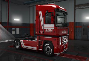 Renault Magnum ASN Logistics skin 1.30