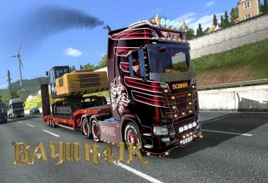Scania S 2016 SCS Vogel custom skin 1.30