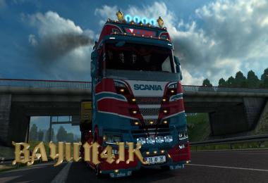 Scania S 2016 SCS Vogel skin 1.30