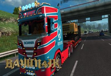 Scania S 2016 SCS Vogel skin 1.30
