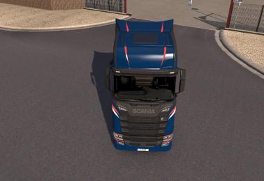 Scania S High Roof Simple Skin v1.0.1
