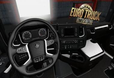 Scania S Next Gen white leather Interior v1.0