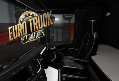 Scania S Next Gen white leather Interior v1.0