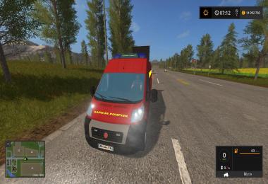 Vehicules balisage sapeur pompier v2.0