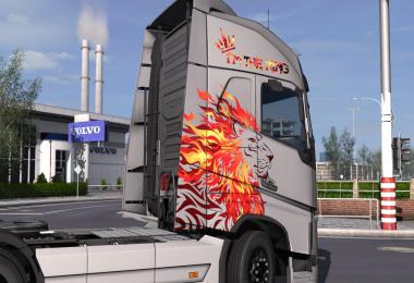Volvo FH 2012 - I'm The King Metallic Paintjob by l1zzy