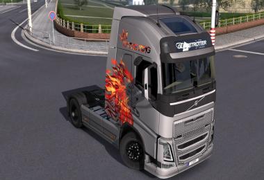 Volvo FH 2012 - I'm The King Metallic Paintjob by l1zzy