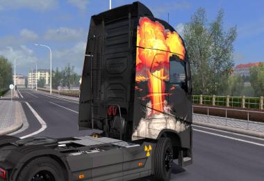 Volvo FH 2012 - Mushroom Cloud Paintjob by l1zzy
