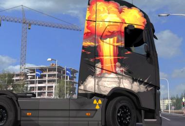 Volvo FH 2012 - Mushroom Cloud Paintjob by l1zzy
