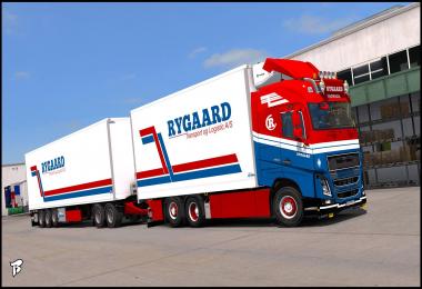 Volvo FH16 2012 Ryggard Transport Skin v2.0