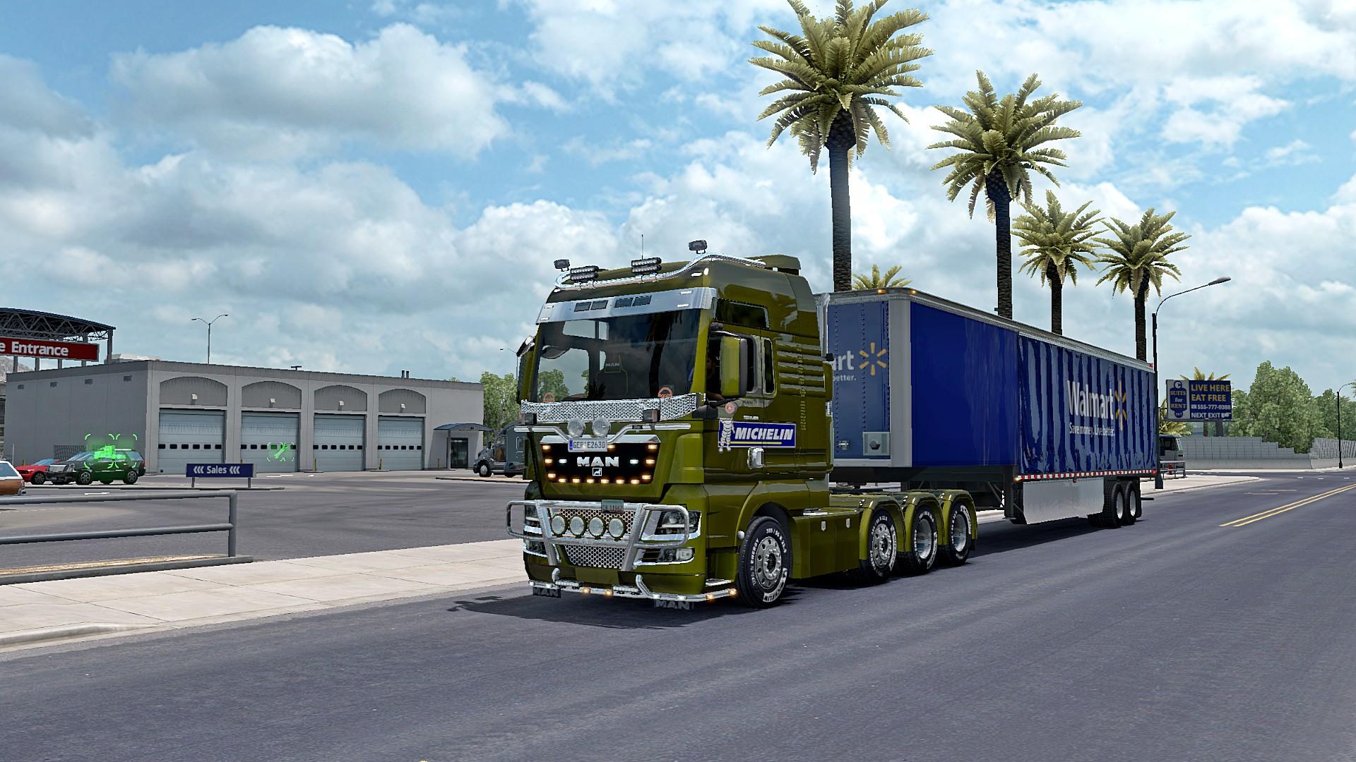 ETS2 Truck MAN TGX 2010 for ATS mods made by XBS This is a test version for...