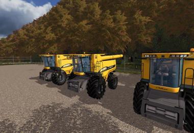 AGCO Challenger 680B with Dynaflex 9250 Header v1.0