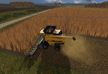 AGCO Challenger 680B with Dynaflex 9250 Header v1.0