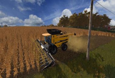 AGCO Challenger 680B with Dynaflex 9250 Header v1.0
