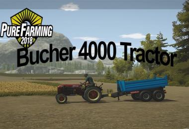 Bucher 4000 Tractor v1.0