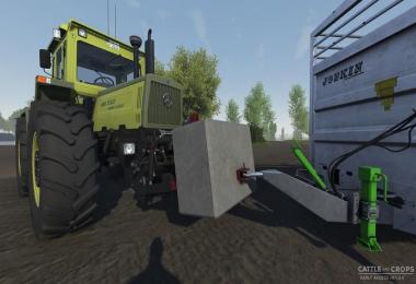 Concrete weight with tow pin v1.0
