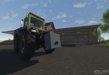 Concrete weight with tow pin v1.0