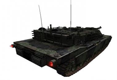 FS17 M1A1 Tank Desert & Woodland Camo v2.0