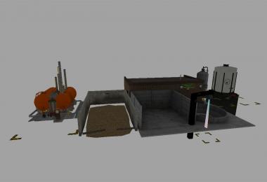 FS17 Molasses Factory placeable v1.0