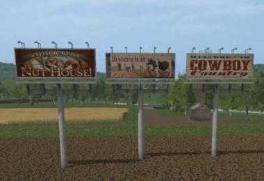 FS17 Country Billboards v1.0