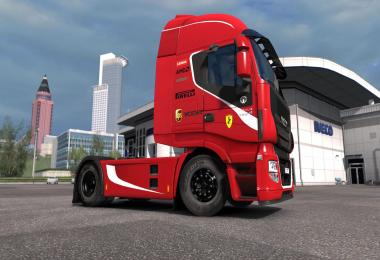 Iveco Hi-Way Scuderia Ferrari Combo Pack by l1zzy