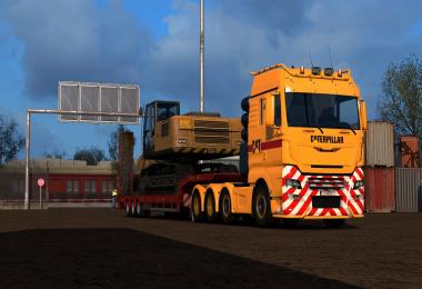 MAN TGX Euro 6 - Simple Caterpillar Skin by l1zzy