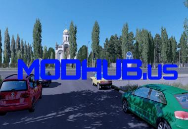 Map Russian Roads v0.1 beta 1.30