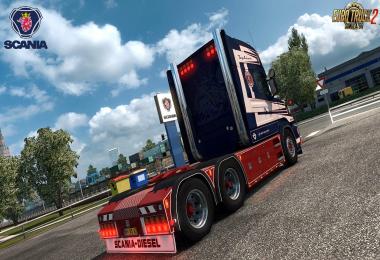 Scania T580 + Interior v1.0 by Caspian Custom Team 1.30.x
