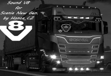 Sound V8 for Scania New Gen v1.0