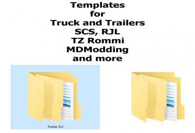Templates for Trucks and Trailers