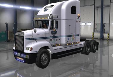 Uncle D Logistics VTC Freightliner FLD V2.0 ONLY Skin v1.0