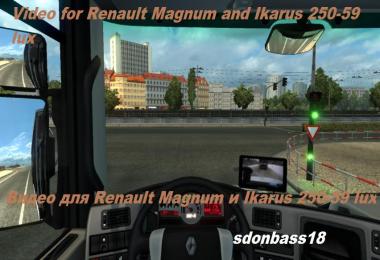 Video for Renault Magnum knox_xss and Ikarus 250-59 lux v1.1