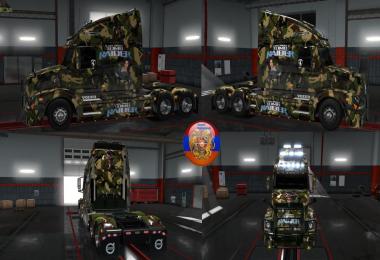 Volvo VNL670 Lara Croft Tomb Raider Combo Skin Packs 1.30.2.6s