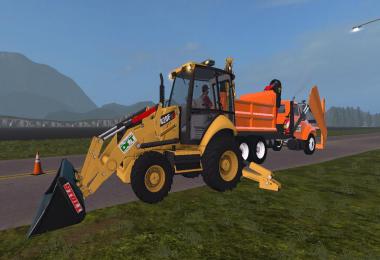 CAT Backhoe 420F v1